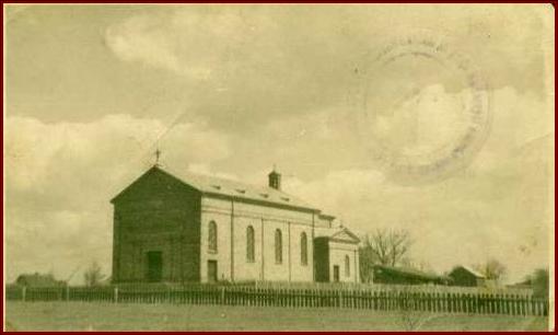 Kościół w Radomyśli w latach 30 - tych 
